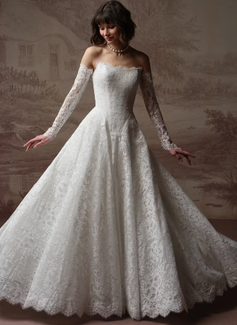 Maggie Sottero Style #SERENA F6MZ075A01 #0 default Ivory thumbnail