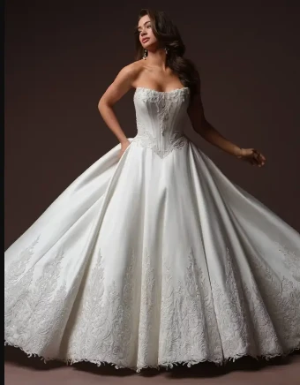 Sottero and Midgley Style #SANDRINE #0 default Ivory thumbnail