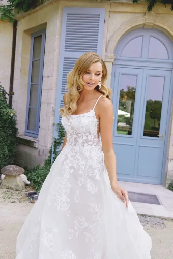 Justin Alexander Sincerity Style #44523 #1 Nude/Ivory/Latte thumbnail