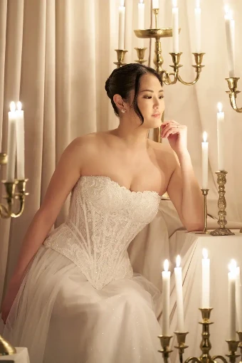 Allure Couture Style #C804NC #1 Ivory thumbnail