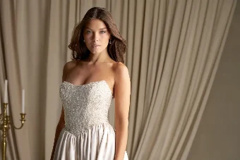 Allure Couture Style #C800 #3 Ivory/Silver thumbnail