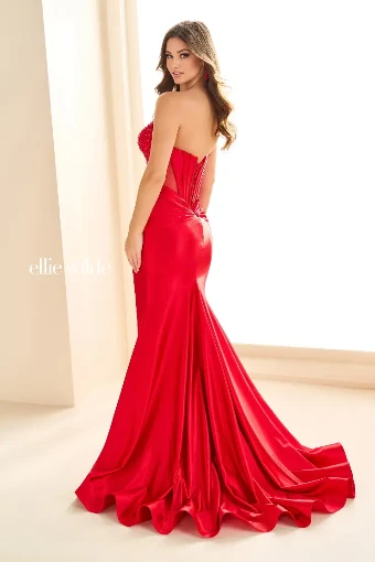 Ellie Wilde Style #EW36009 #8 Black Red thumbnail