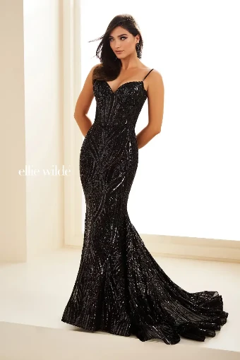 Ellie Wilde Style #EW36102 #1 Black thumbnail