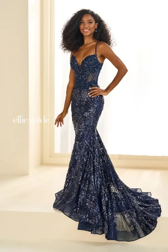 Ellie Wilde Style #EW36003 #7 Navy Dusk thumbnail
