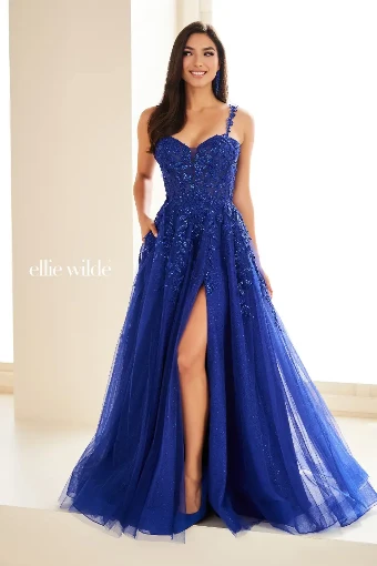 Ellie Wilde Style #EW36046 #5 Royal Blue thumbnail