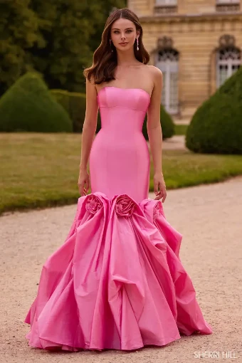 Sherri Hill Style #57761 #0 default Pink thumbnail