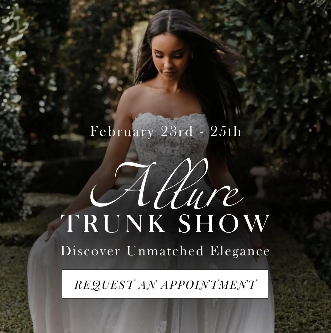 Mobile Allure Trunk Show Banner