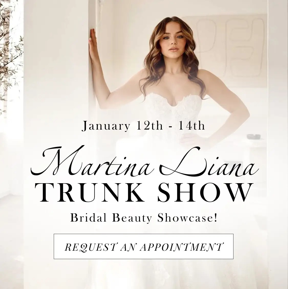 Mobile Martina Liana Trunk Show Banner
