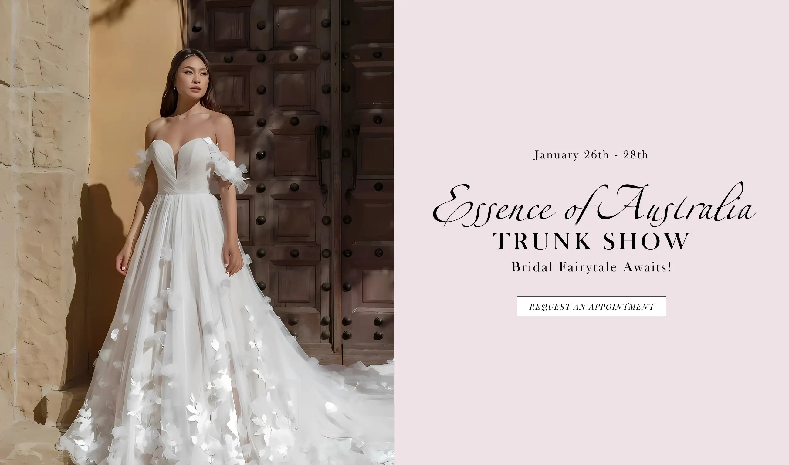 Desktop Essence of Australia Trunk Show Banner
