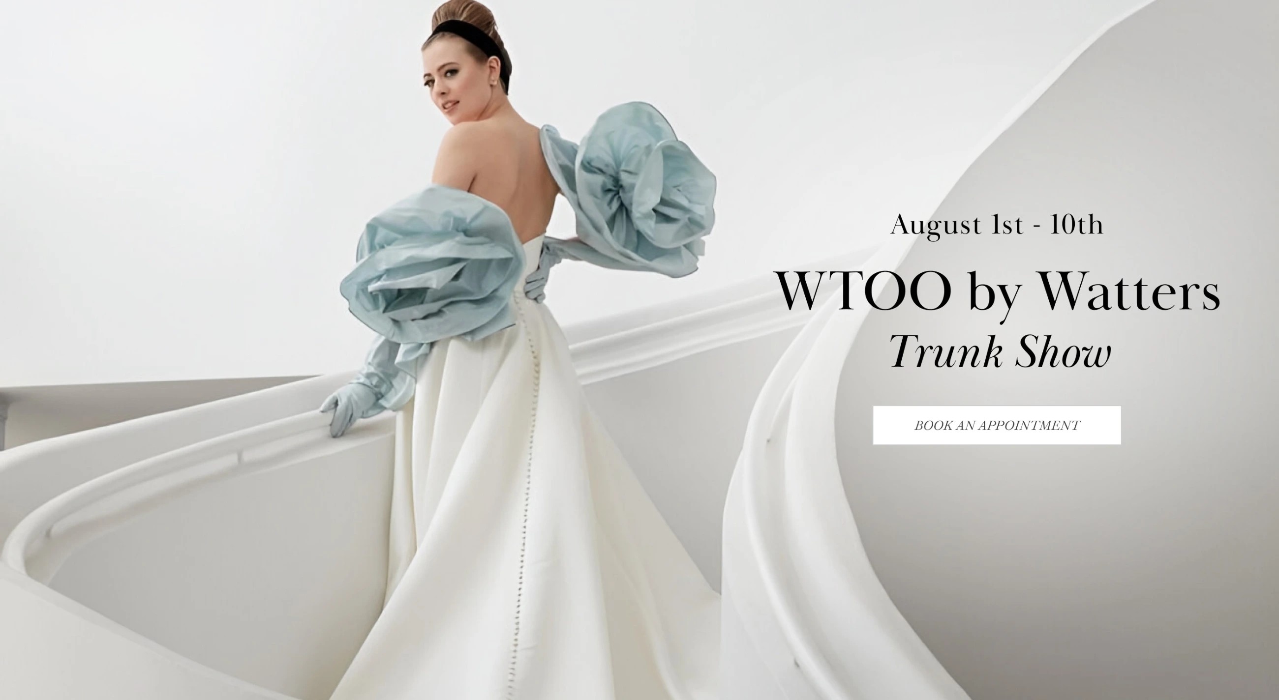 WTOO by Watters trunk show desktop banner