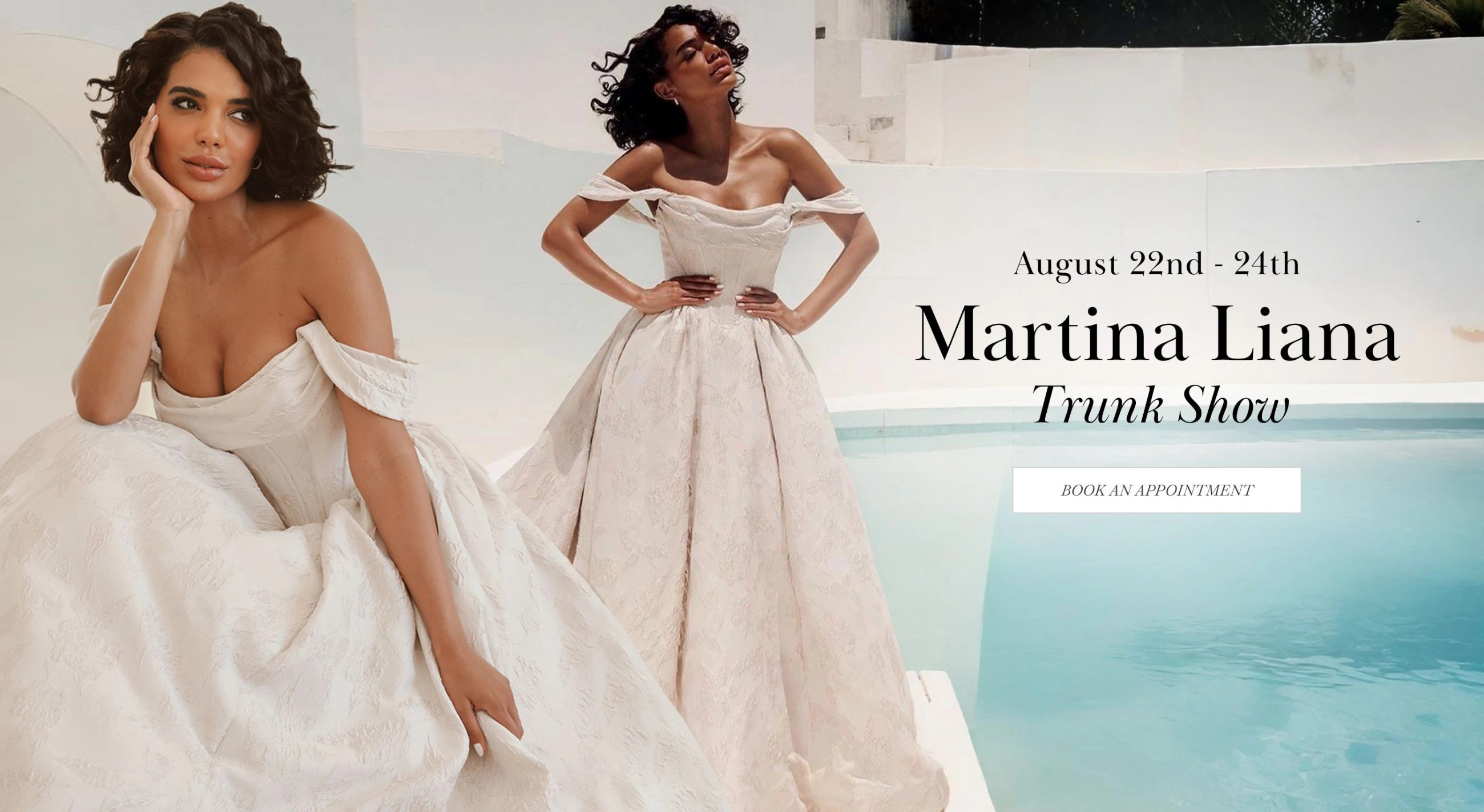 Martina Liana Trunk Show desktop banner
