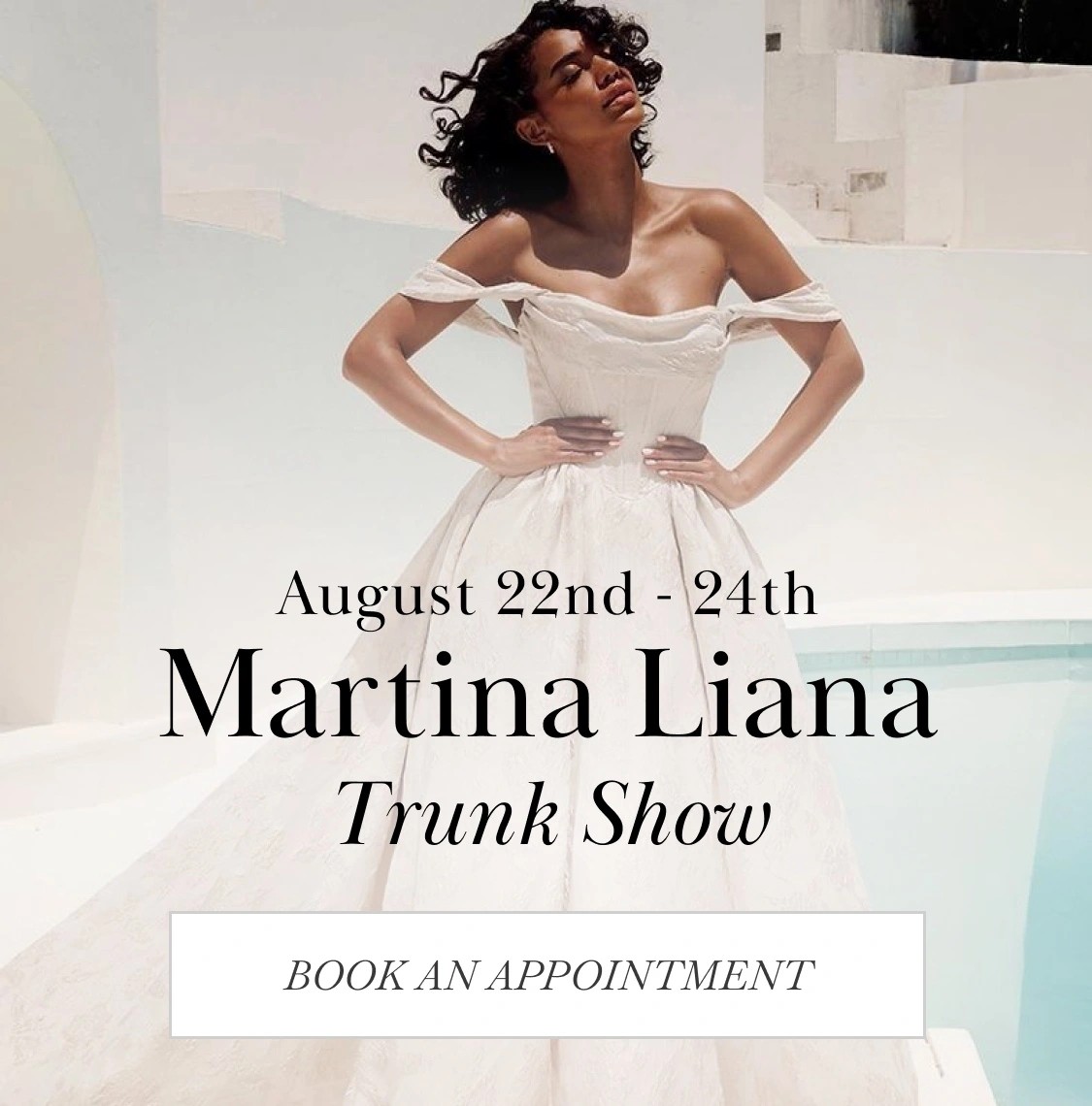 Martina Liana Trunk Show mobile banner