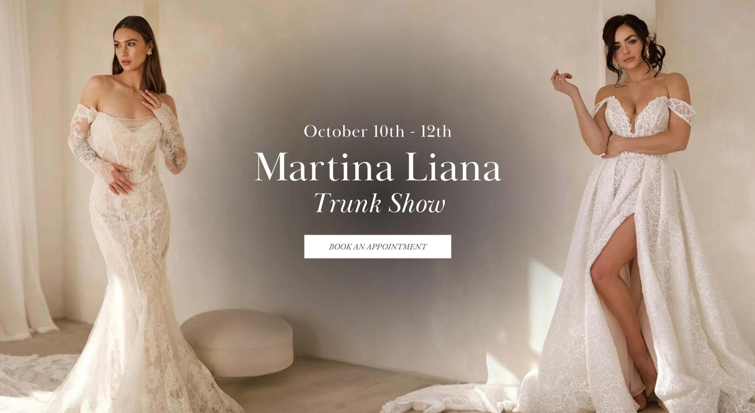 Martina Liana Trunk Show desktop banner