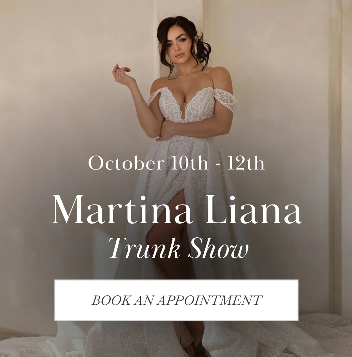 Martina Liana Trunk Show mobile banner