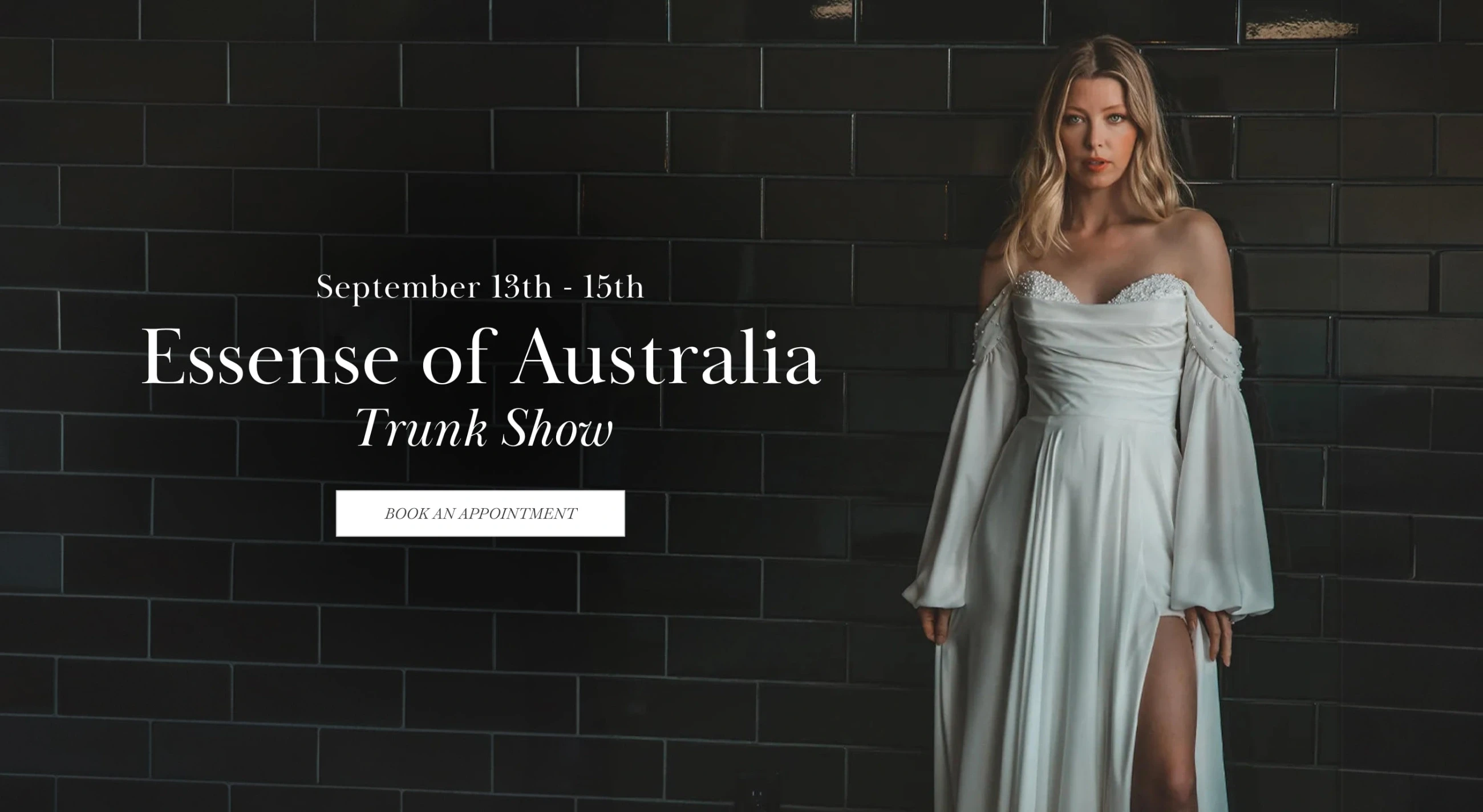 Essense of Australia Trunk Show desktop banner