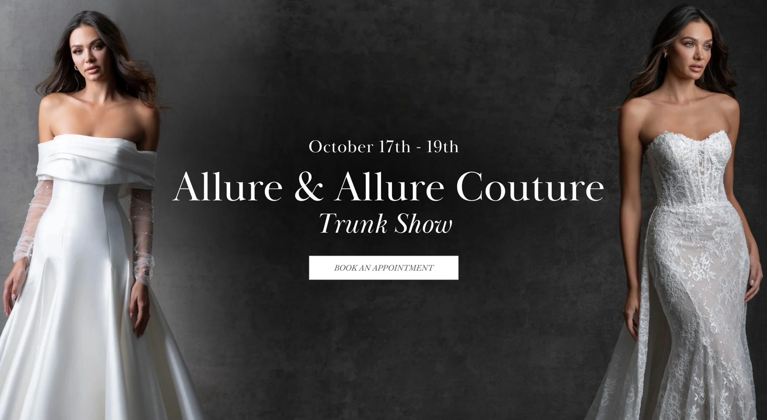Allure & Allure Couture Trunk Show desktop banner