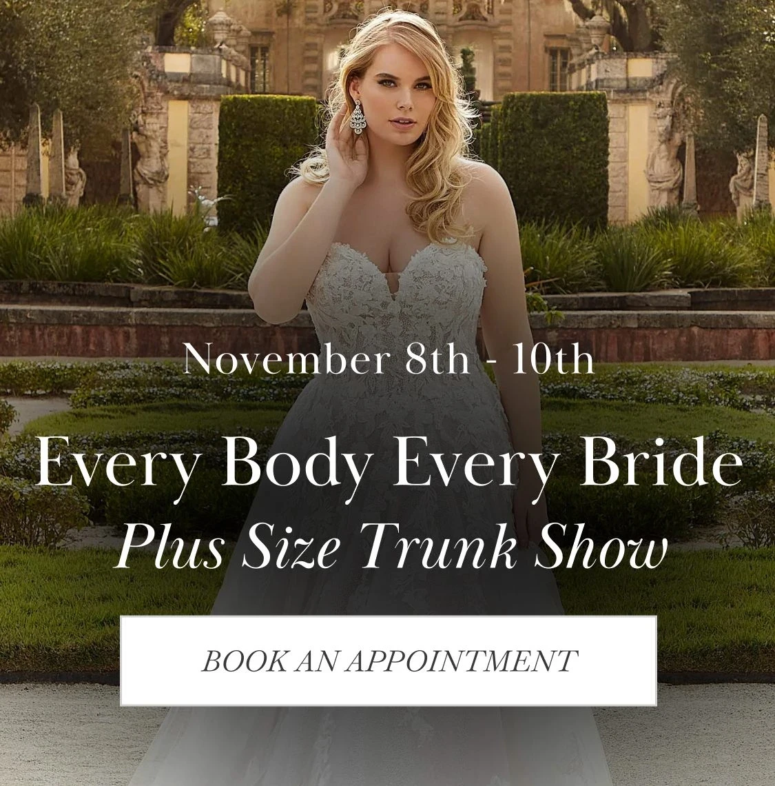 Every Body Every Bride Plus Size Trunk Show mobile banner