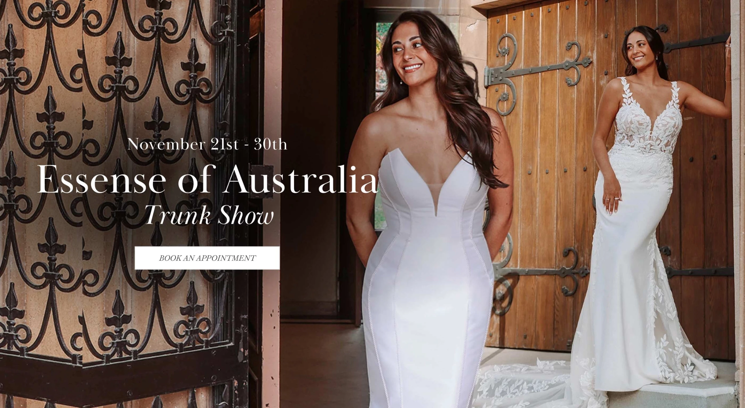 Essense of Australia Trunk Show desktop banner
