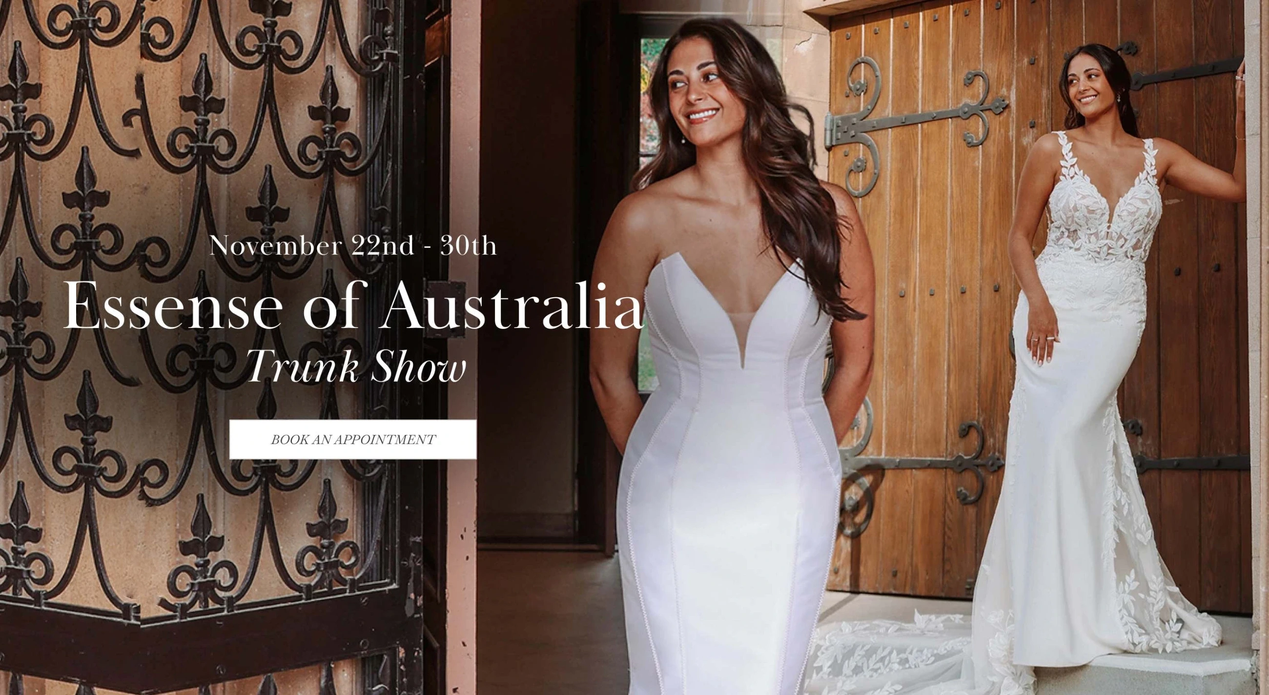Essense of Australia Trunk Show desktop banner