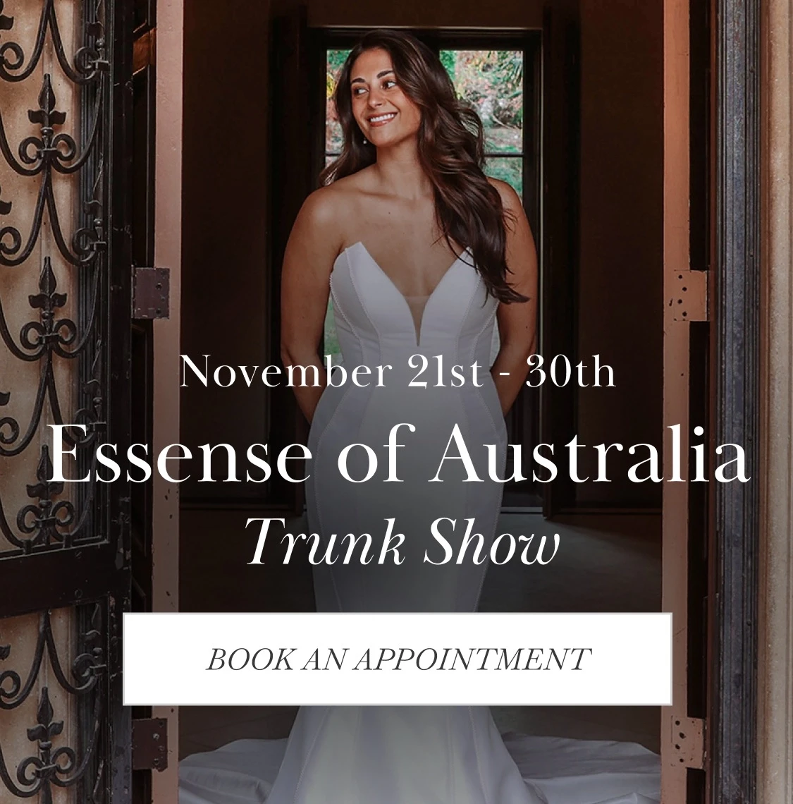 Essense of Australia Trunk Show mobile banner