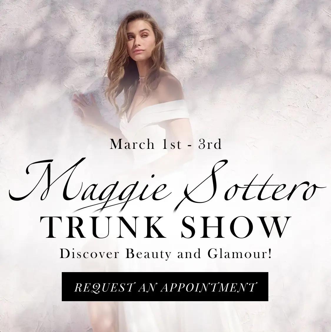 Mobile Maggie Sottero Trunk Show Banner